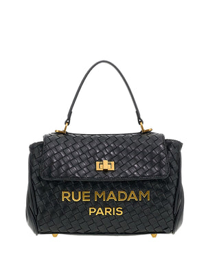 RUE MADAM Borsa A Mano Rue Madam Motivo Les Jours Xs Motif Nero