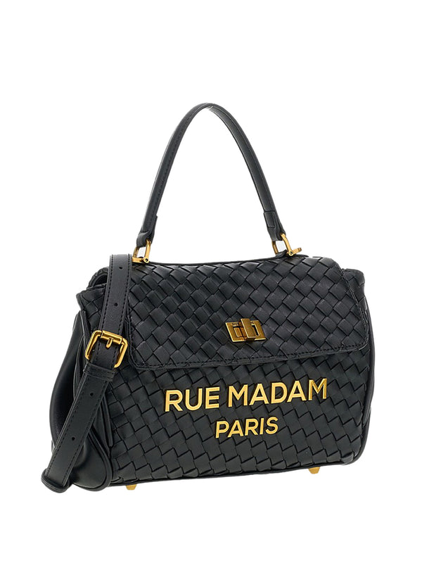 RUE MADAM Borsa A Mano Rue Madam Motivo Les Jours Xs Motif Nero