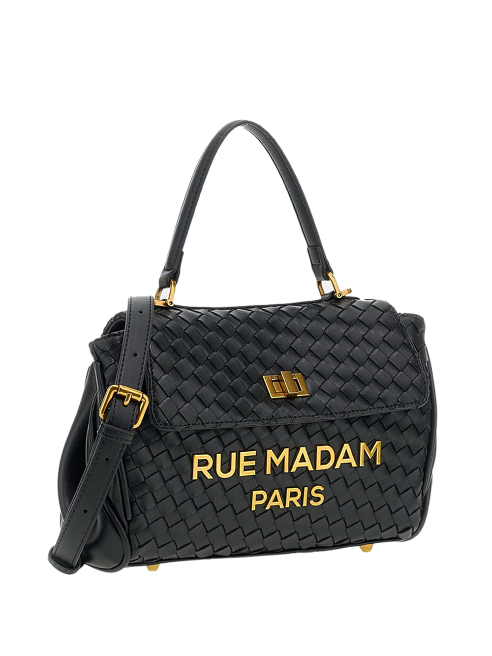 RUE MADAM Borsa A Mano Rue Madam Motivo Les Jours Xs Motif Nero