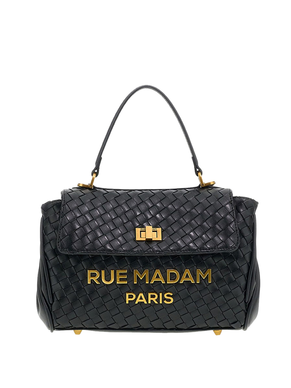 RUE MADAM Borsa A Mano Rue Madam Motivo Les Jours Xs Motif Nero