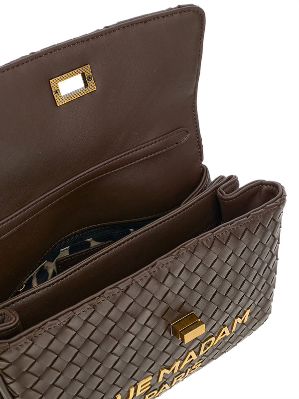RUE MADAM Borsa A Mano Rue Madam Motivo Les Jours Xs Motif Chocolote