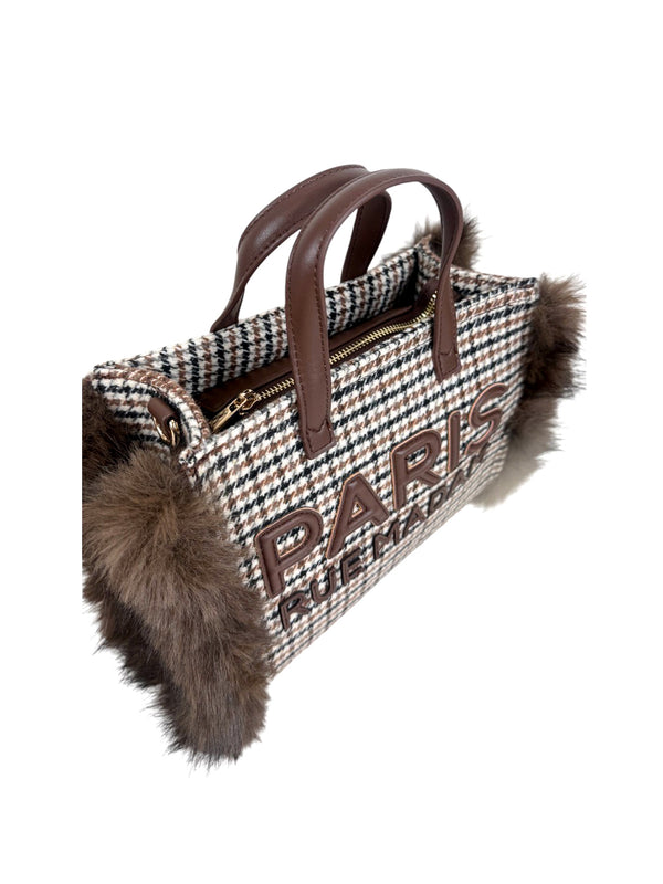 RUE MADAM Borsa A Mano Rue Madame Mini Tote - Marrone