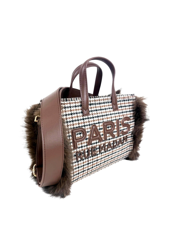 RUE MADAM Borsa A Mano Rue Madame Mini Tote - Marrone