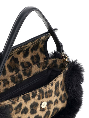 RUE MADAM Borsa A Tracolla Megeve Rue Madam Leopard