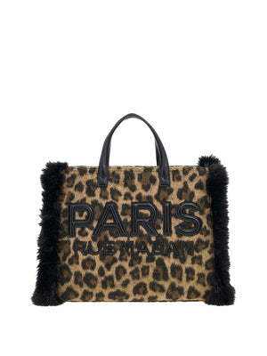 RUE MADAM Tote Bag Rue Madam - Leopard