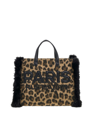 RUE MADAM Tote Bag Rue Madam - Leopard