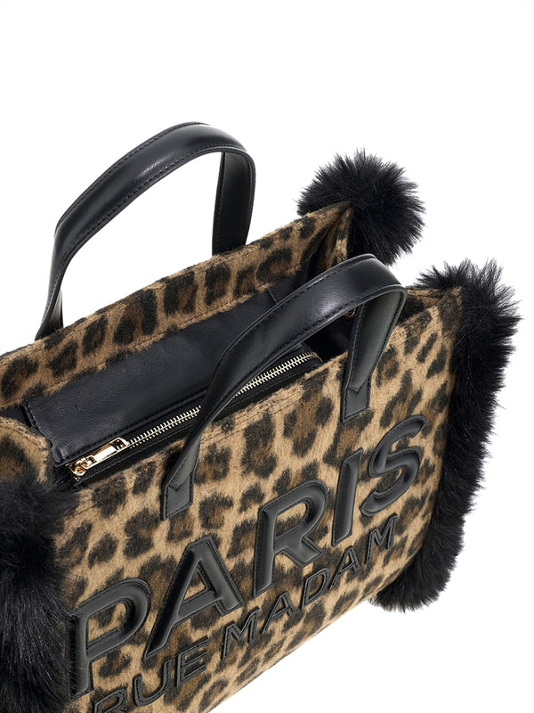 RUE MADAM Tote Bag Rue Madam - Leopard