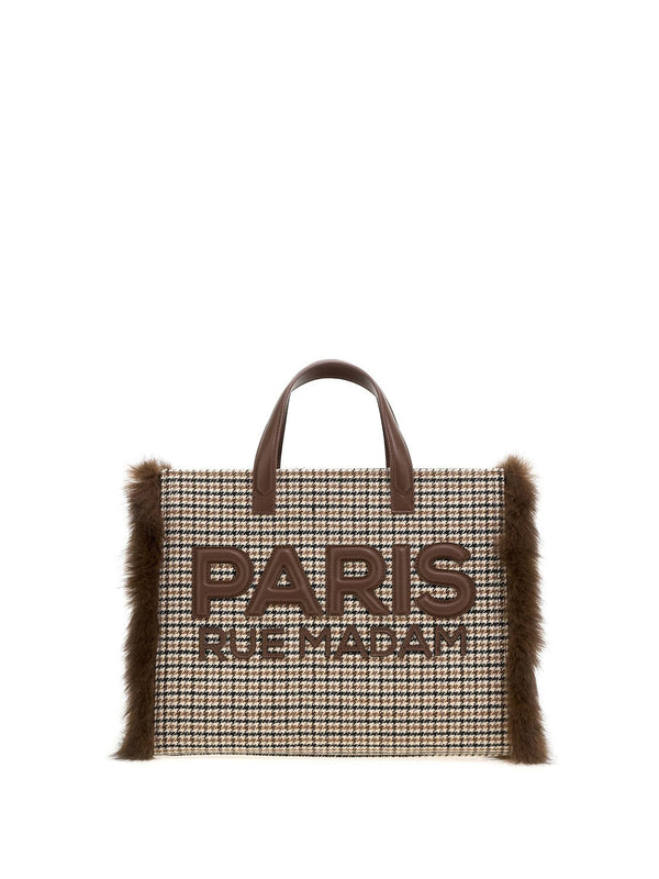 RUE MADAM Borsa A Mano Rue Madam Tote Bag - Marrone