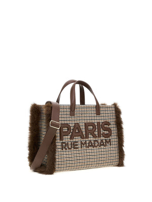 RUE MADAM Borsa A Mano Rue Madam Tote Bag - Marrone