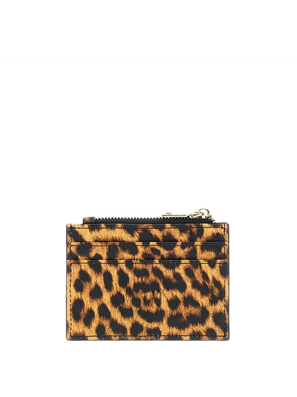 RUE MADAM Porta Carte Rue Madam Stampa Leopard