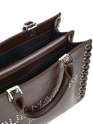 RUE MADAM Borsa A Mano Rue Madam Sioux Mini Tote Marrone