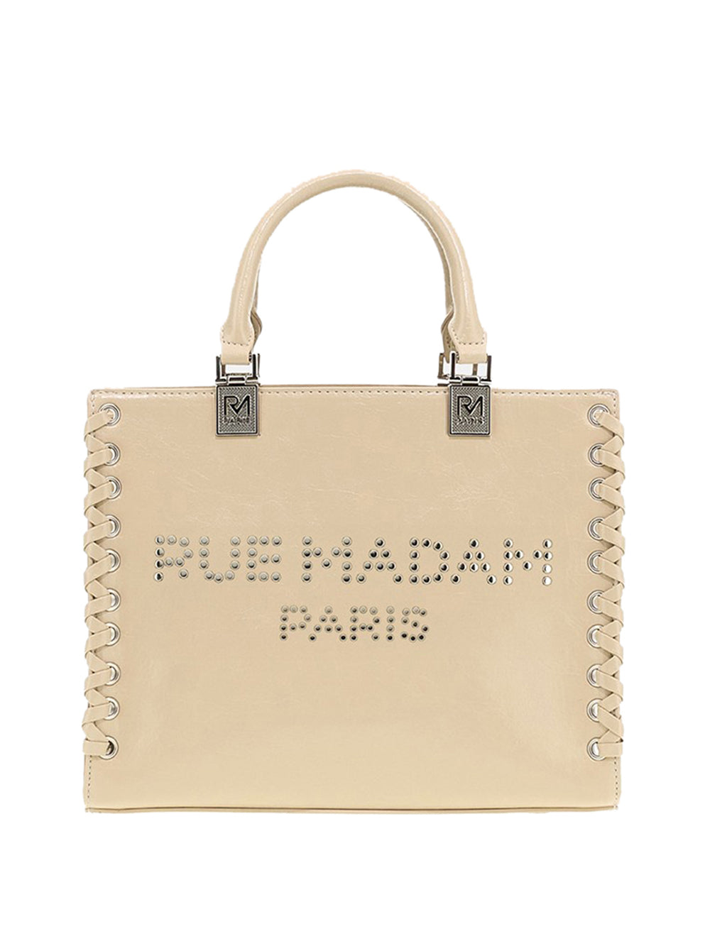 RUE MADAM Borsa A Mano Rue Madam Sioux Mini Tote Ecru