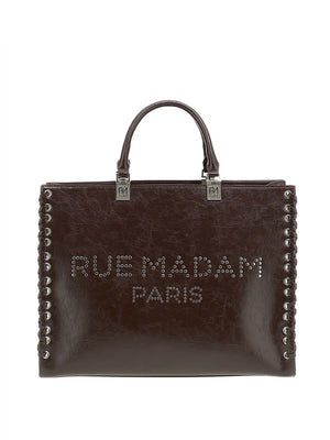 RUE MADAM Rue Madam Borsa A Mano Tote Bag Marrrone