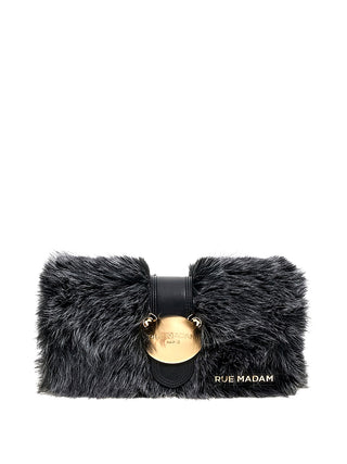 RUE MADAM Borsa A Tracolla Rue Madame Teddy It Bag Aspenamber Silver Fox
