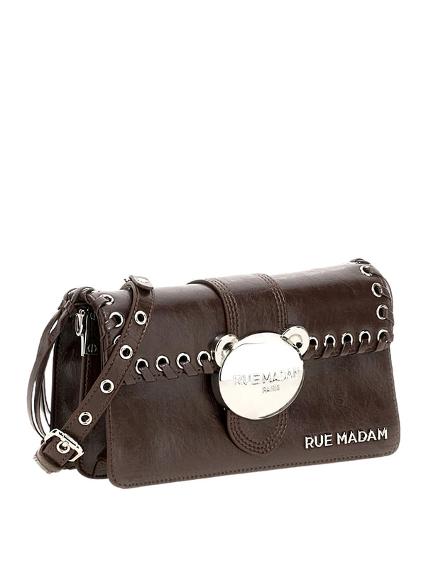 RUE MADAM Rue Madame Borsa A Tracolla Teddy It Sioux Marrone