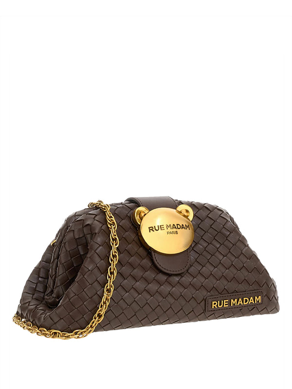 RUE MADAM Pochette Rue Madame Pouch Motif Chocolate