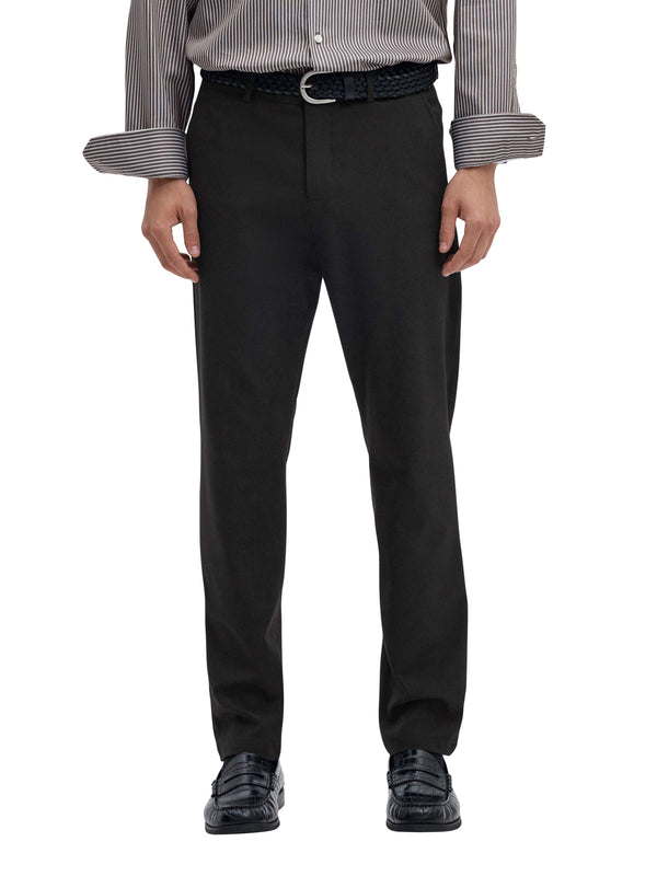 SELECTED Pantalone Selected Slm175-Slim Robert Flex - Nero