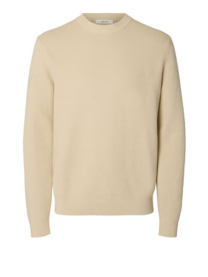 SELECTED Maglione Selected Slmdane Ls Knit Structure Crew Neck Noos