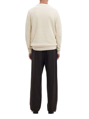 SELECTED Maglione Selected Slmdane Ls Knit Structure Crew Neck Noos