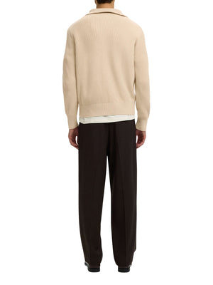 SELECTED Maglione Slmdry Ls Knit - Grigio