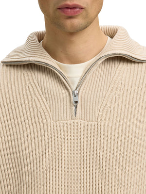 SELECTED Maglione Slmdry Ls Knit - Grigio