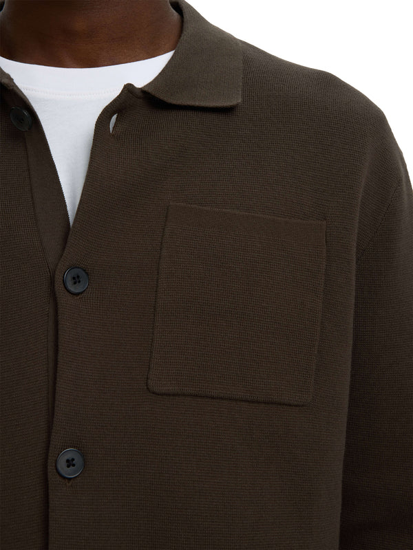 SELECTED Cardigan Selected Slmmike Light Polo - Marrone