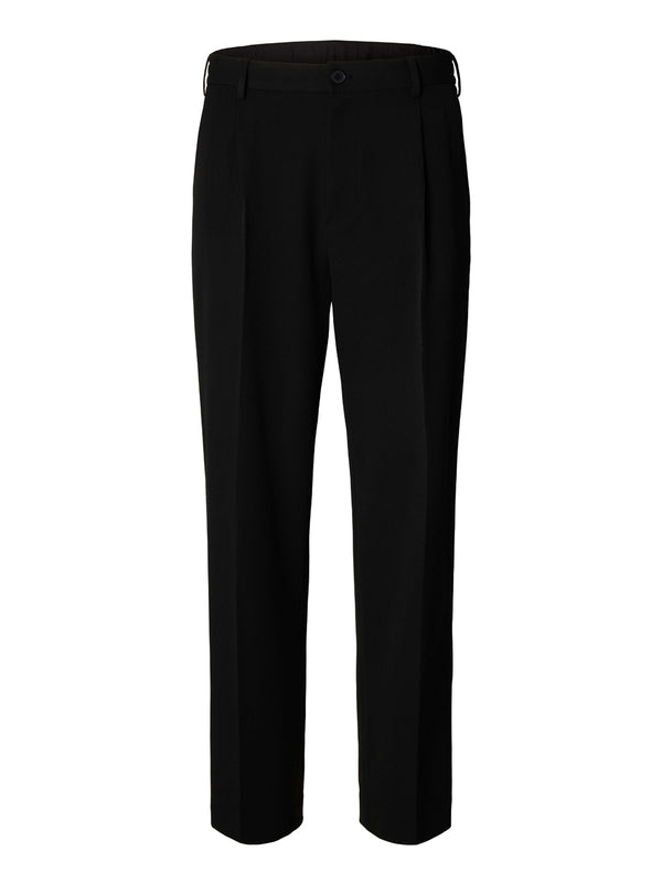 SELECTED Pantalone Selected Slm220-Loose Finn Flex - Nero
