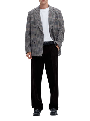 SELECTED Pantalone Selected Slm220-Loose Finn Flex - Nero