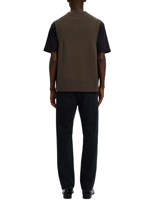 SELECTED Gilet Selected Slmbraun Heavy - Marrone