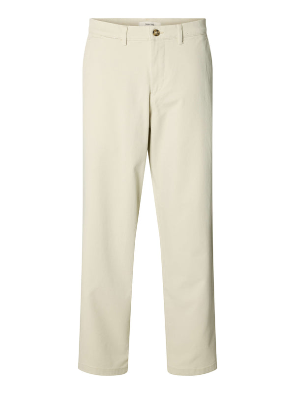 SELECTED Pantalone Selected Slm220-Loose Miles Twil - Grey