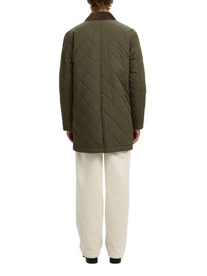 SELECTED Cappotto Selected Slmnigel Quilted Duffel Coat - Verde