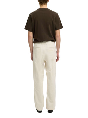 SELECTED Pantalone Selected Slm220-Loose Luke Corduroy - Bianco