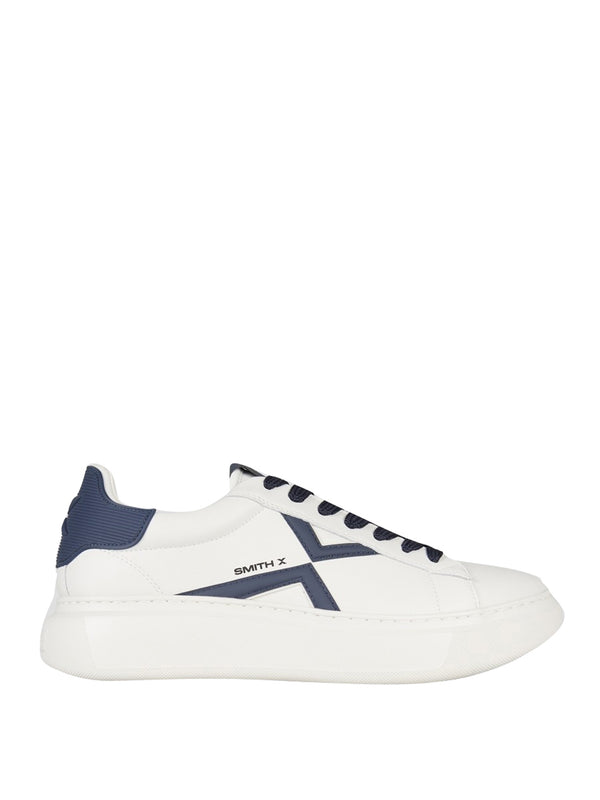 ALEXANDER SMITH Sneakers Alexander Smith College Bianco Blu