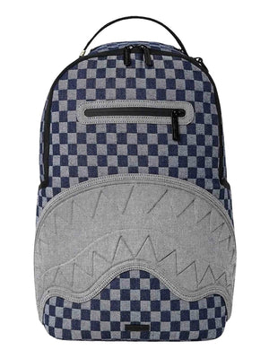 Sprayground Back To School Zaino Sprayground Warp & Weft In Paris - Grigio/Blu