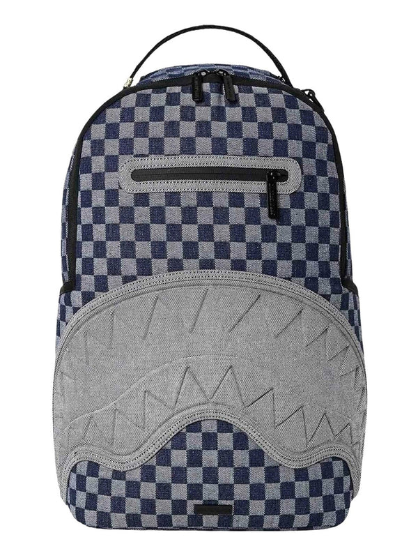 Sprayground Back To School Zaino Sprayground Warp & Weft In Paris - Grigio/Blu