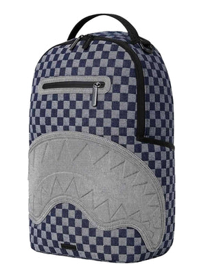 Sprayground Back To School Zaino Sprayground Warp & Weft In Paris - Grigio/Blu