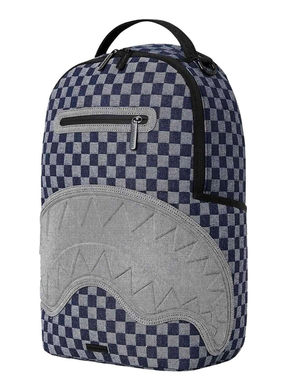 Sprayground Back To School Zaino Sprayground Warp & Weft In Paris - Grigio/Blu