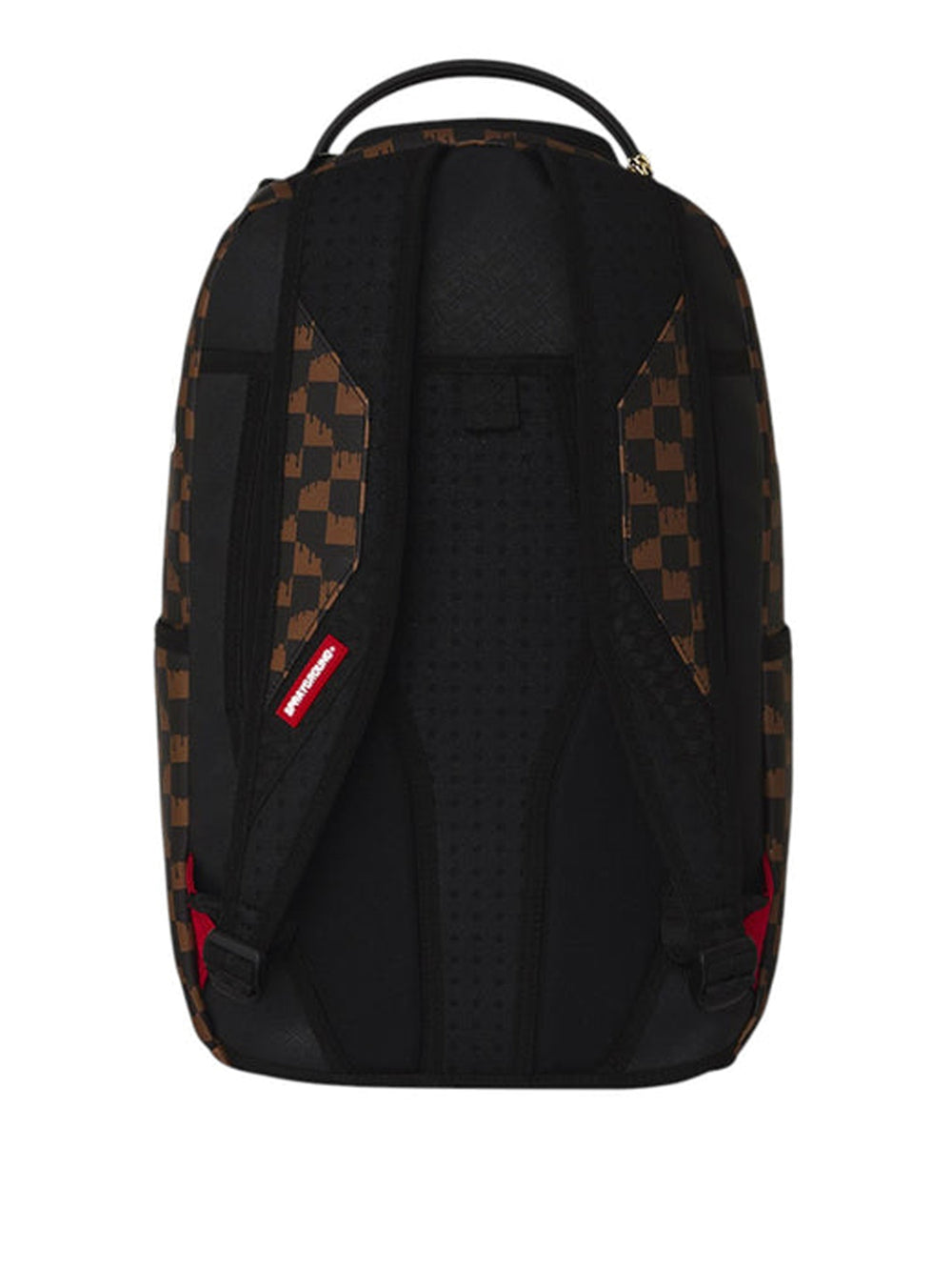 Sprayground Back To School Zaino Sprayground Drip Check Shark - Marrone/Crema