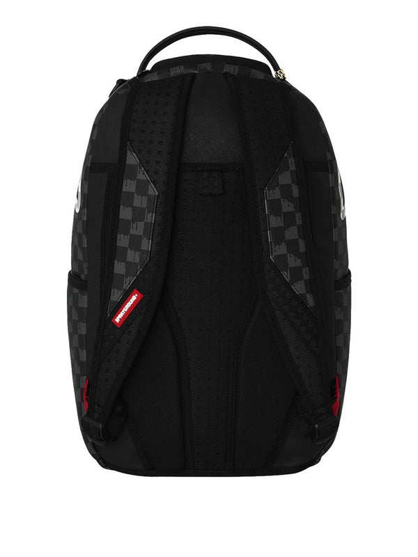 Sprayground Back To School Zaino Sprayground Drip Check Shark - Nero/Bianco