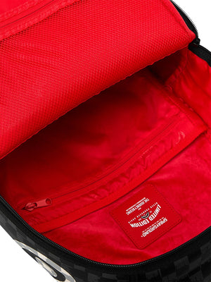 Sprayground Back To School Zaino Sprayground Drip Check Shark - Nero/Bianco