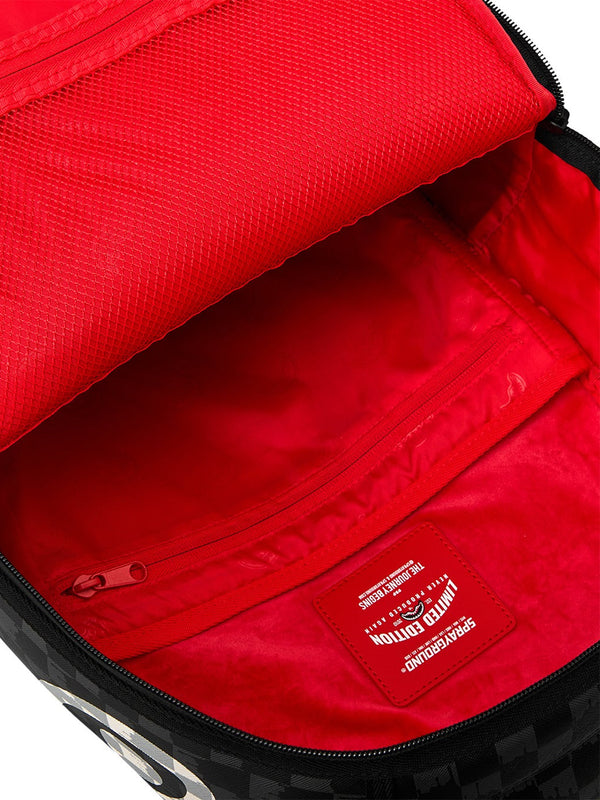 Sprayground Back To School Zaino Sprayground Drip Check Shark - Nero/Bianco