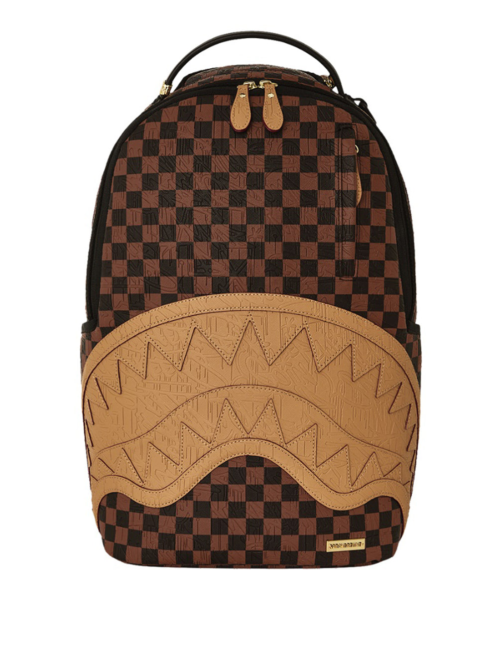 Sprayground Back To School Zaino Sprayground Embossed Check- Marrone