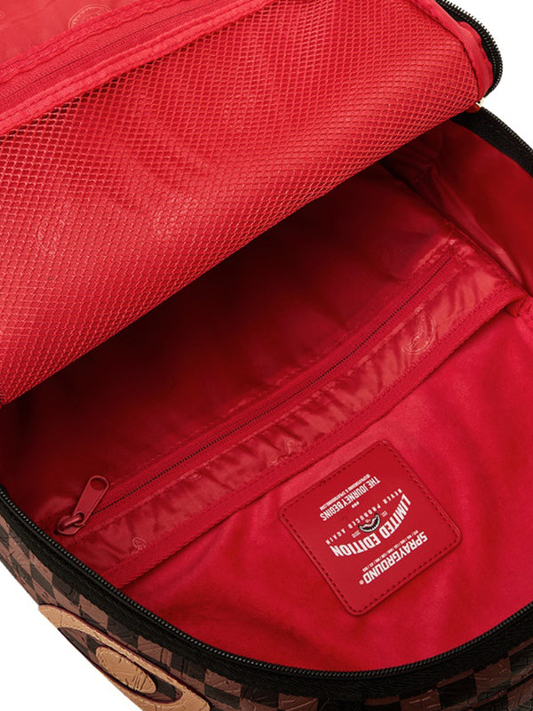 Sprayground Back To School Zaino Sprayground Embossed Check- Marrone