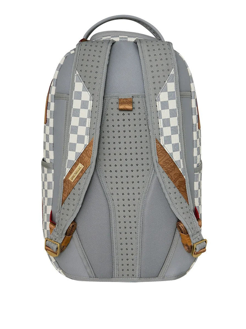 Sprayground Zaino Embossed Cream Check Sprayground - Grigio