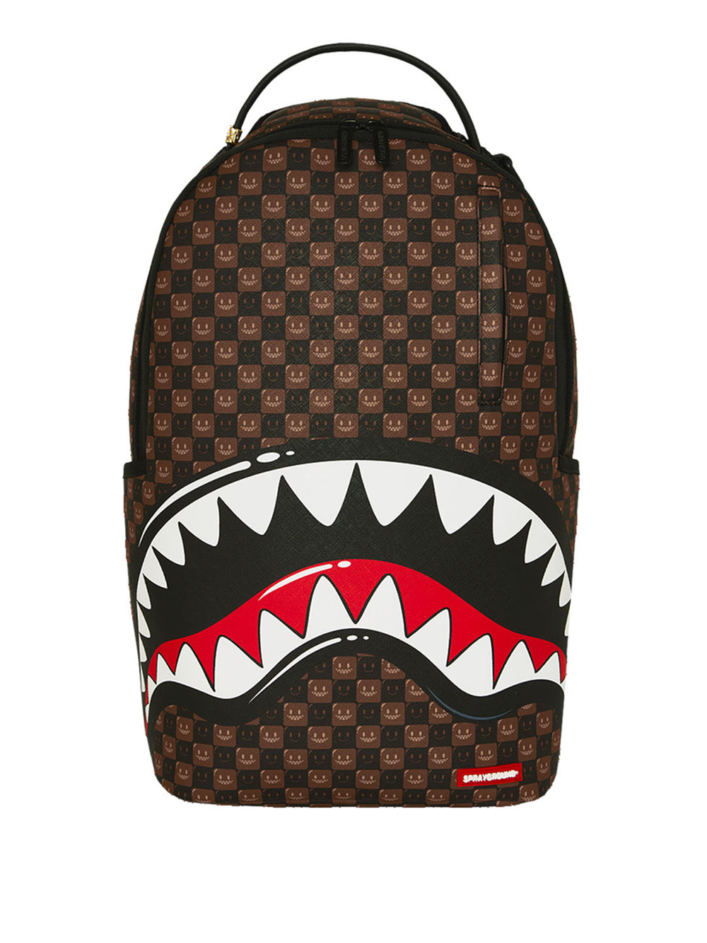 Sprayground Back To School Zaino Sprayground Sharks In Paris Wtf Bubble - Marrone