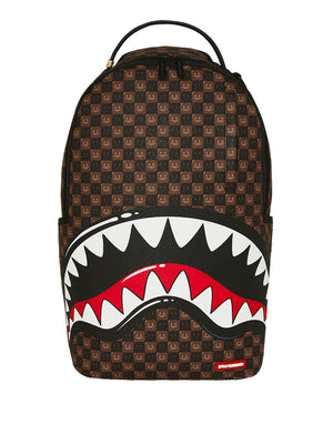 Sprayground Back To School Zaino Sprayground Sharks In Paris Wtf Bubble - Marrone