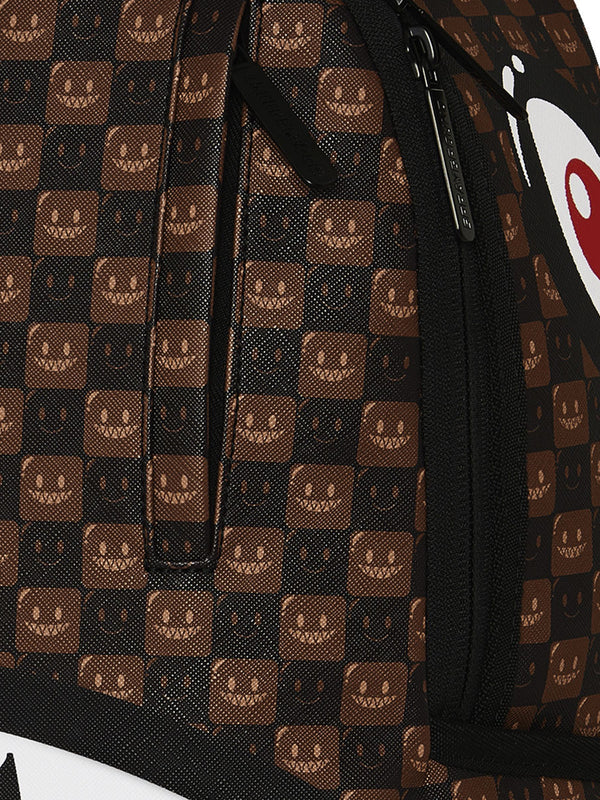 Sprayground Back To School Zaino Sprayground Sharks In Paris Wtf Bubble - Marrone