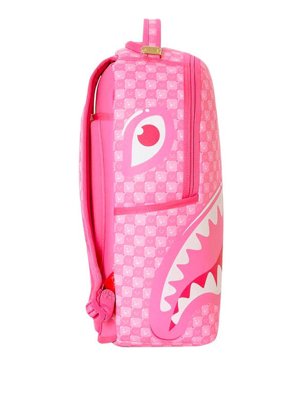Sprayground Back To School Zaino Sprayground Pinl New Check Faces - Rosa