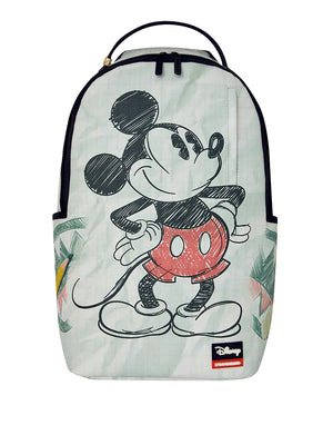 Sprayground Back To School Zaino Sprayground Disney Old School Mickey Sketch - Verde