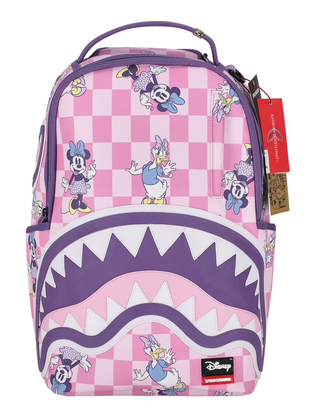 Sprayground Back To School Zaino Sprayground Disney Minnie And Daisy Checkers - Viola/Rosa